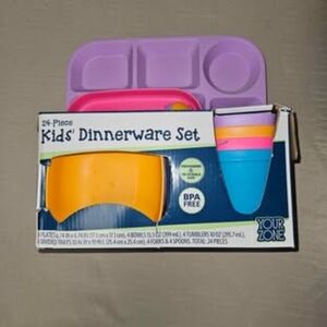 Your Zone Kids' Dinnerware Set - Multicolor